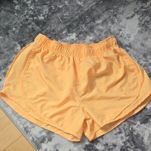 Nike Peach-Orange Women’s Athletic Shorts